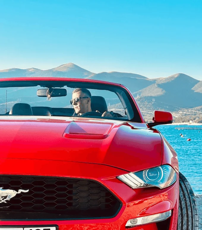 Фото, море, кабриолеты